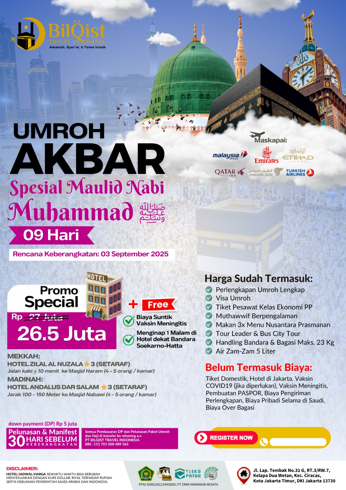 Paket Umrah Akbar